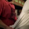 Chubby latin guy fucking his boss in the warehouse