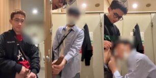 Ducal_39 blowjob in the public toilets