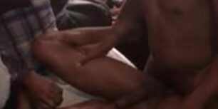 Young black thug fucking hard