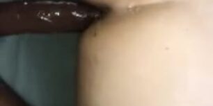 Huge black cock drills a delicious tight ass