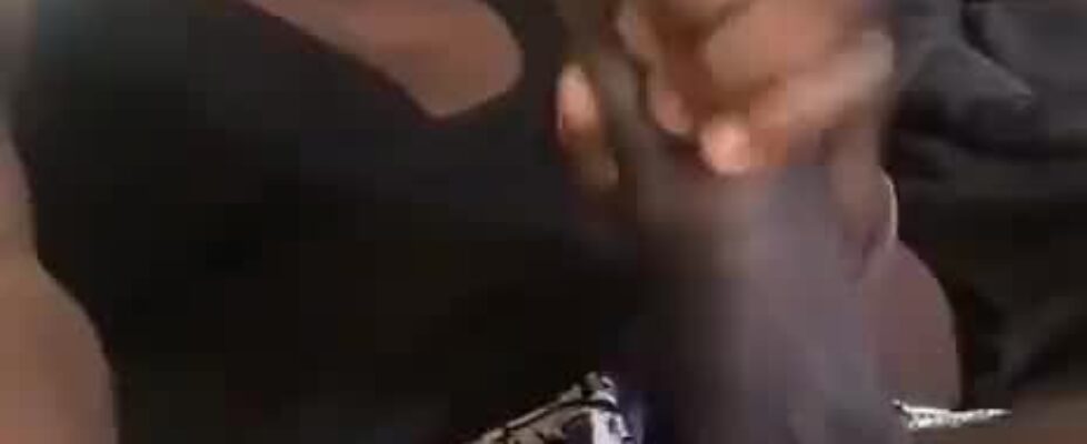 This black has a huge donkey cock