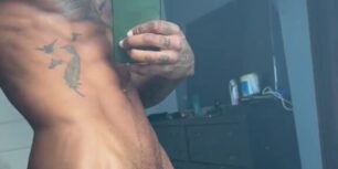 This black has a huge horse cock
