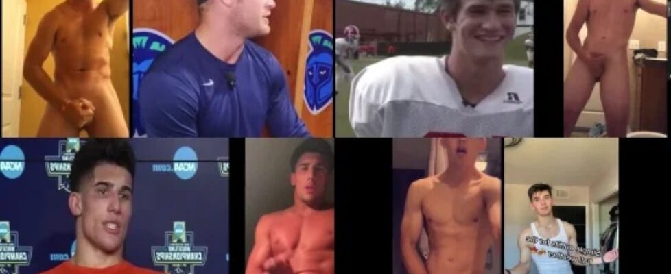 Compilation of leaked athlete jerk videos