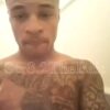 Cute horny black doing a solo show