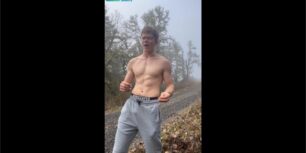 Getting naked on the side of the road after a run ben mcconnell (benloves12)
