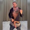 Hot tattooed stud showing his delicious long tatsy cock