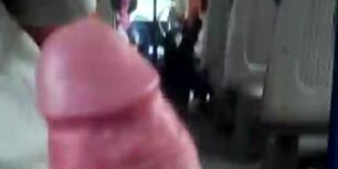 I got so horny that I have to masturbate in the back of a bus
