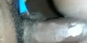 Long cock bear pounding a sexy round peach butt