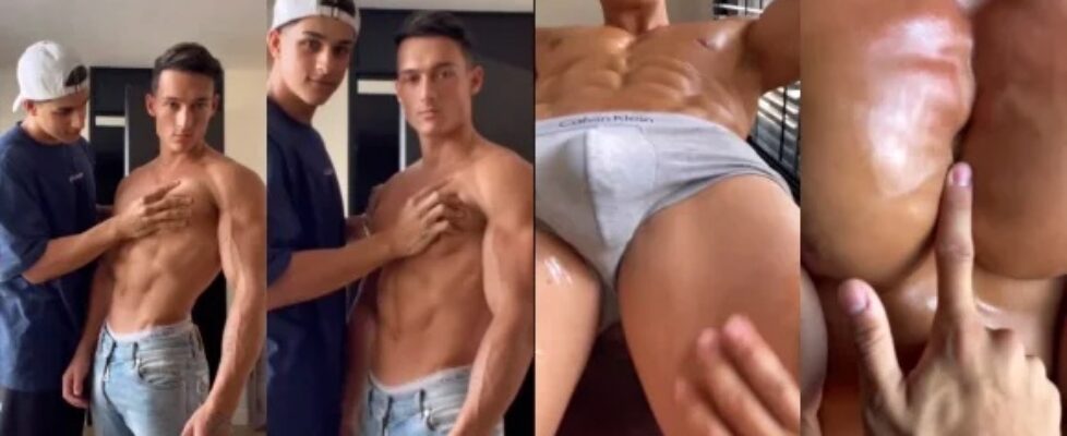 Levy van wilgen gets oiled and felt up by sepanta arya (hunksep)