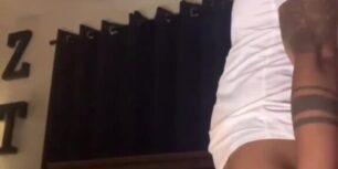 Young white guy hungry for a huge black cock