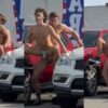 Dom king (king_media) fucking for all to see in the parking lot