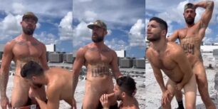 Lukerex fucking on the roof