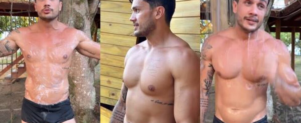 A clip of hugo novaes (hugonovaesf) showing off his cock