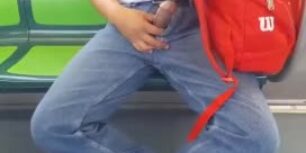 Caught a guy jerking off in the subway