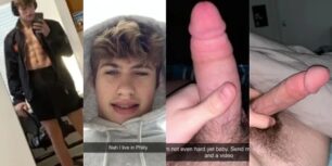 Cute tiktoker jerks off