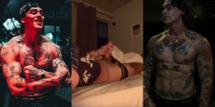 Mike de beer jerks off