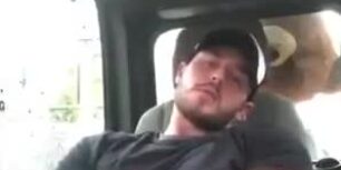 Guy jerking off while doing construction work gets caught