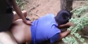 breeding a Peruvian twink in the forest