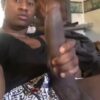 This nigga has a huge donkey cock