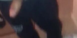 Horny young guy rubbing his silky uncut cock