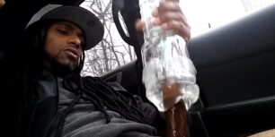 Testing New Flashlight in my car