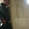 caught Sucking a man in a train station
