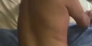 Married guy with a huge cock fucking a horny twink